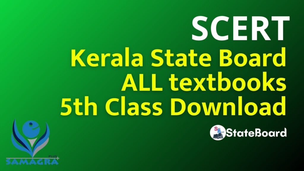 SCERT kerala state board books